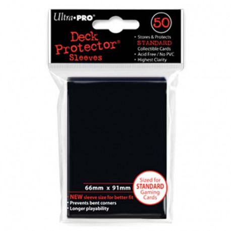 Ultra pro - Standard Deck Protectors 50ct Sleeves - Black
