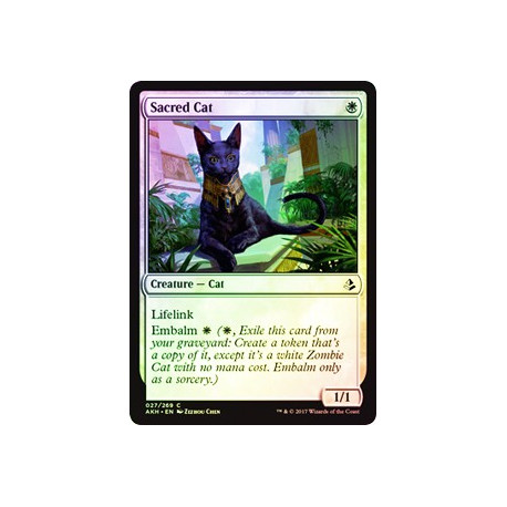 Sacred Cat - Foil