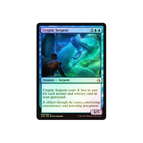 Cryptic Serpent - Foil