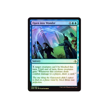 Open into Wonder - Foil