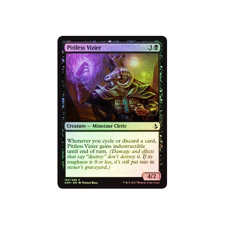 Vizir impitoyable - Foil