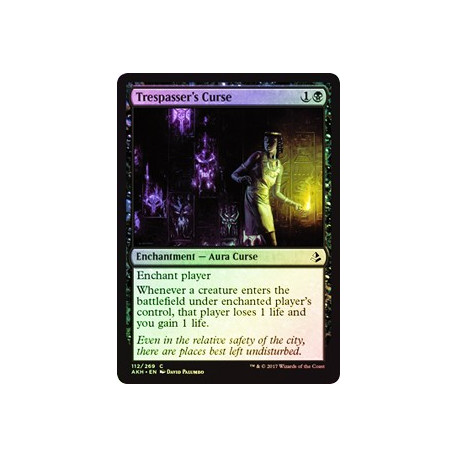 Trespasser's Curse - Foil