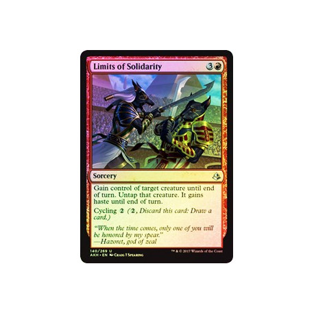 Limits of Solidarity - Foil