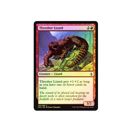 Thresher Lizard - Foil