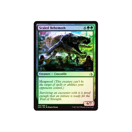 Geschuppter Behemoth - Foil