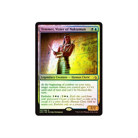 Temmet, vizir de Naktamon - Foil