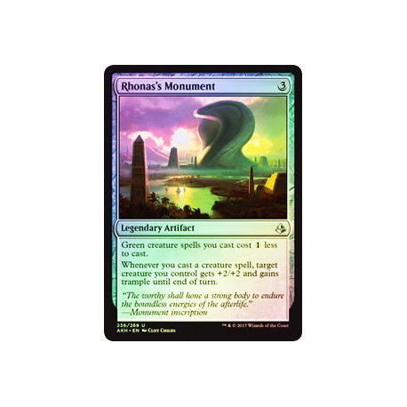 Rhonas's Monument - Foil