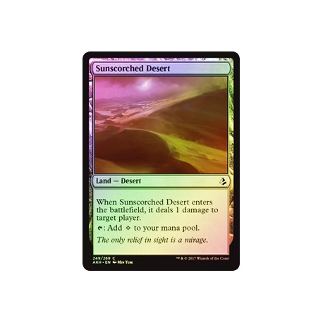 Sunscorched Desert - Foil