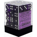 Chessex - D6 Brick 12mm Translucide Dice (36) - Purple