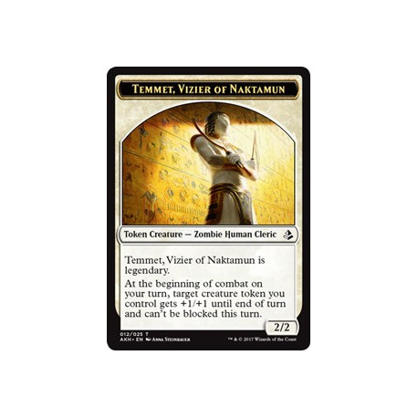 Temmet, Vizier of Naktamun Token