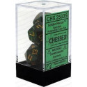 Chessex - Polyhedral 7-Die Set Speckled Dice - Golden Recon