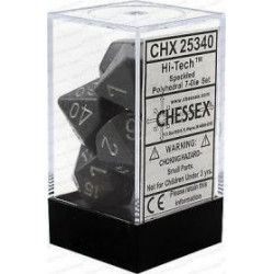 Chessex - Polyhedral 7-Die Set Speckled Dice - Hi-Tech