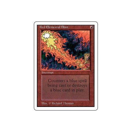 Red Elemental Blast