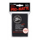 Ultra Pro - Pro-Matte Standard Deck Protectors 50ct Sleeves - Black