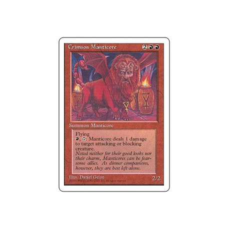 Crimson Manticore