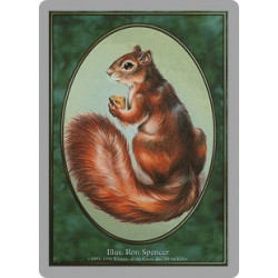 Squirrel Token (Green 1/1)