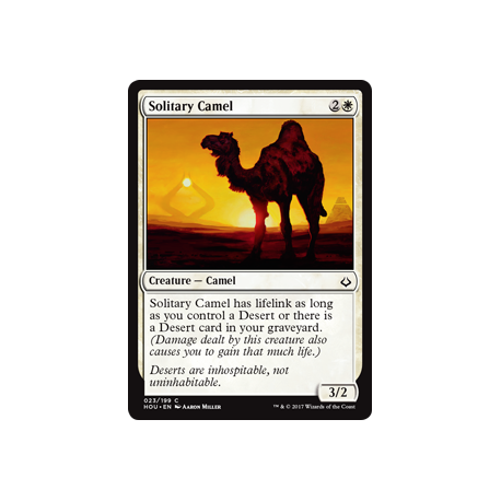 Einsames Kamel