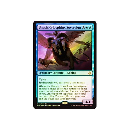 Unesh, Criosphinx Sovereign - Foil