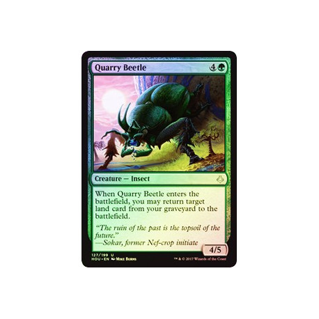 Quarry Beetle - Foil