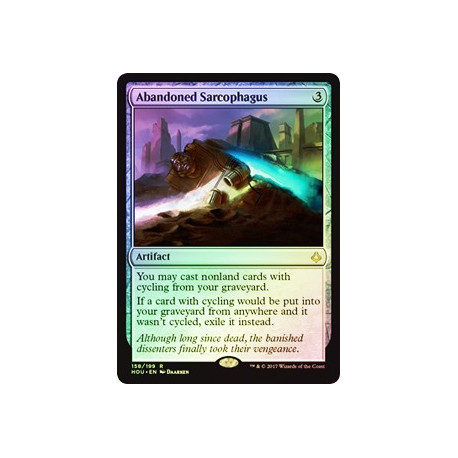 Abandoned Sarcophagus - Foil