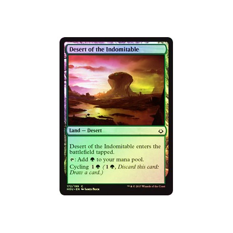 Desert of the Indomitable - Foil