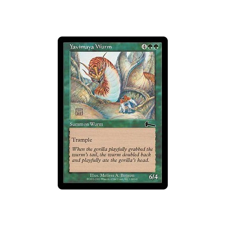 Yavimaya Wurm