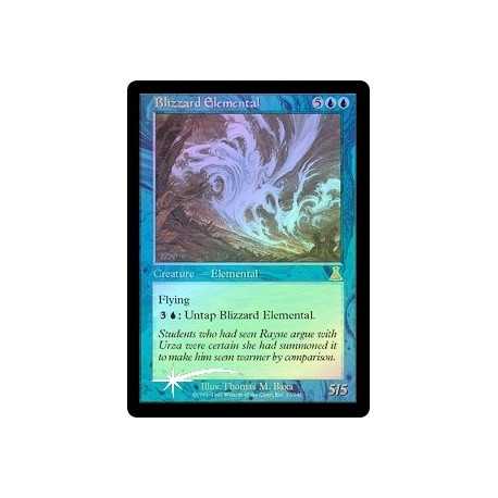 Blizzard Elemental - Foil