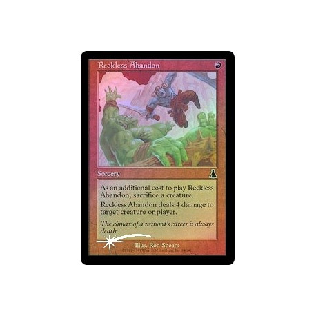 Reckless Abandon - Foil