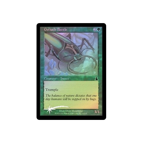 Goliath Beetle - Foil