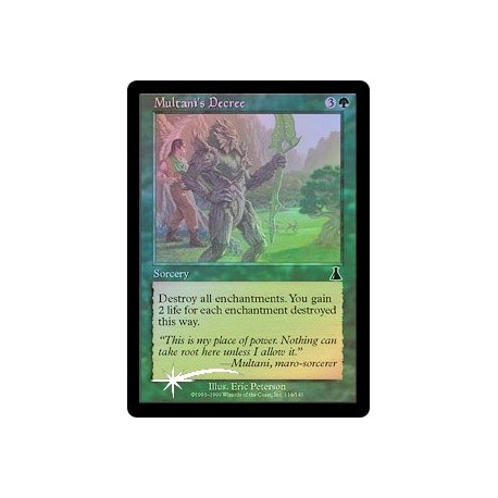 Multani's Decree - Foil