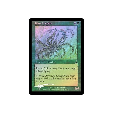 Plated Spider - Foil