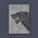 FFG Supply Sleeves - Game Of Thrones - House Stark (50 Sleeves)