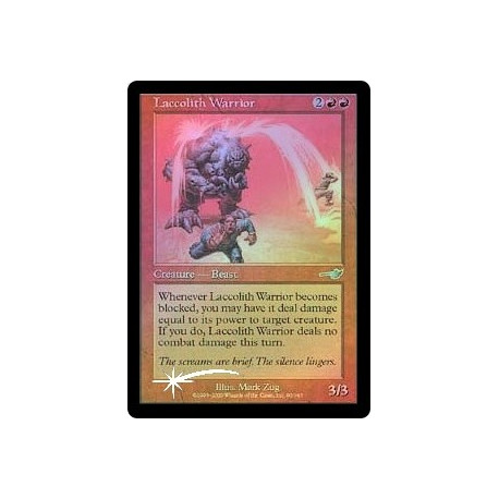 Laccolith Warrior - Foil