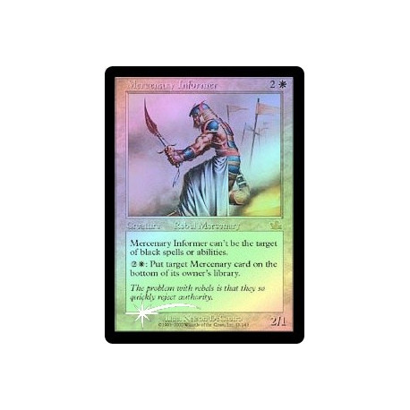 Informateur mercenaire - Foil