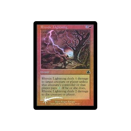 Rhystic Lightning - Foil