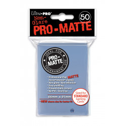 Ultra Pro - Pro-Matte Standard Deck Protectors 50ct Sleeves - Clear