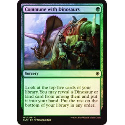 Commune with Dinosaurs - Foil