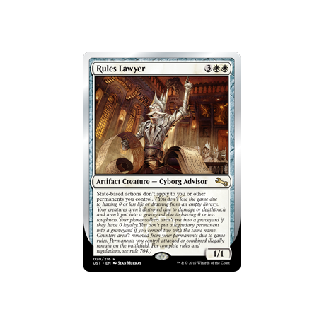 Rules Lawyer - Foil