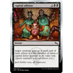 capital offense - Foil