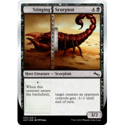 Stinging Scorpion - Foil