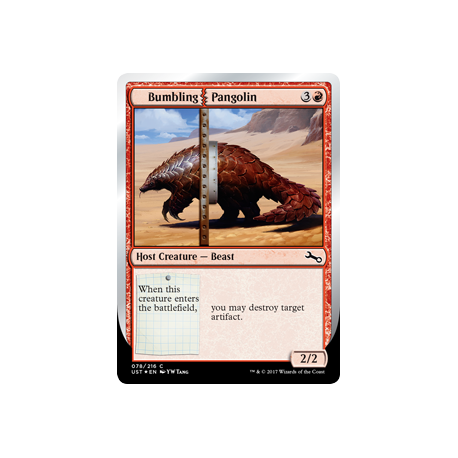 Bumbling Pangolin - Foil