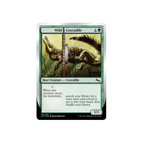 Wild Crocodile - Foil