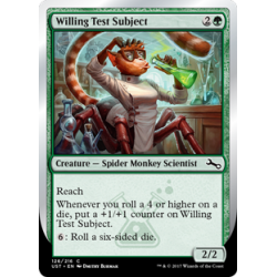 Willing Test Subject - Foil