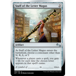 Staff of the Letter Magus - Foil