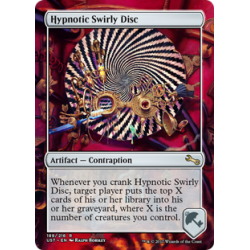 Hypnotic Swirly Disc - Foil