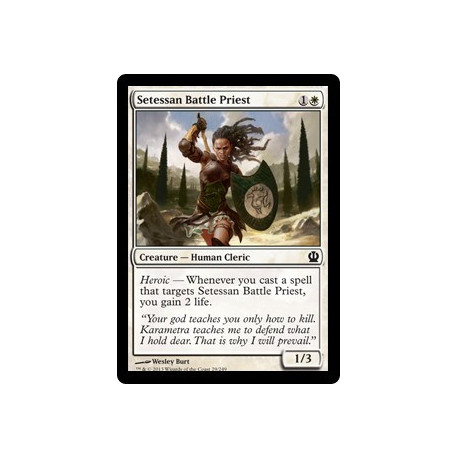 Sacerdotessa Guerriera di Setessa - Foil