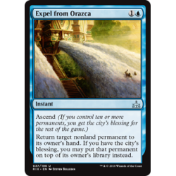 Expel from Orazca - Foil
