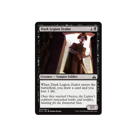 Zelota della Legione del Vespro - Foil