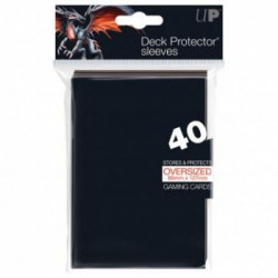 Ultra Pro - Oversized 40 Sleeves - Black
