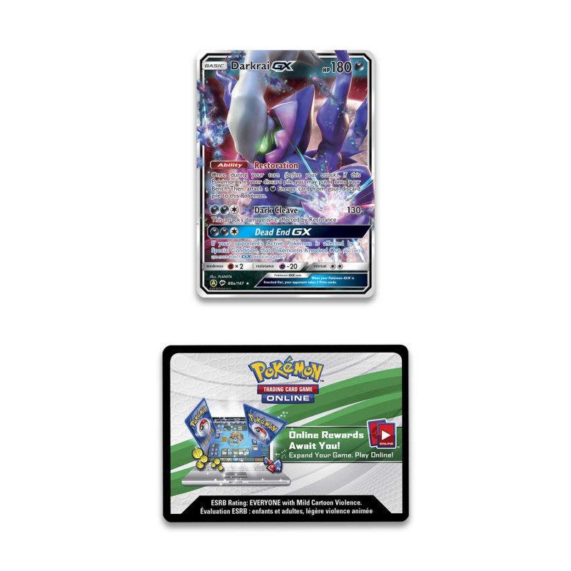 shiny darkrai gx box